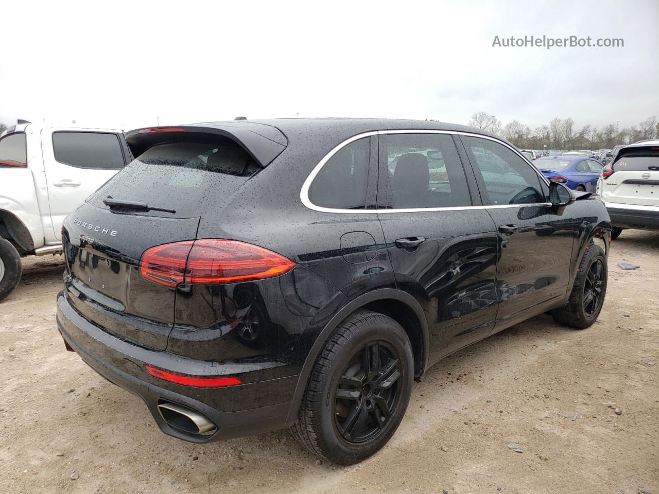 2018 Porsche Cayenne  Черный vin: WP1AA2A21JKA02860