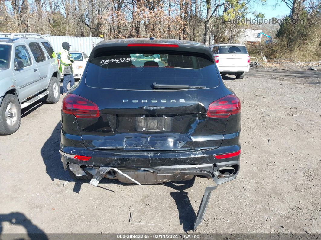 2018 Porsche Cayenne Platinum Edition Black vin: WP1AA2A21JKA05063