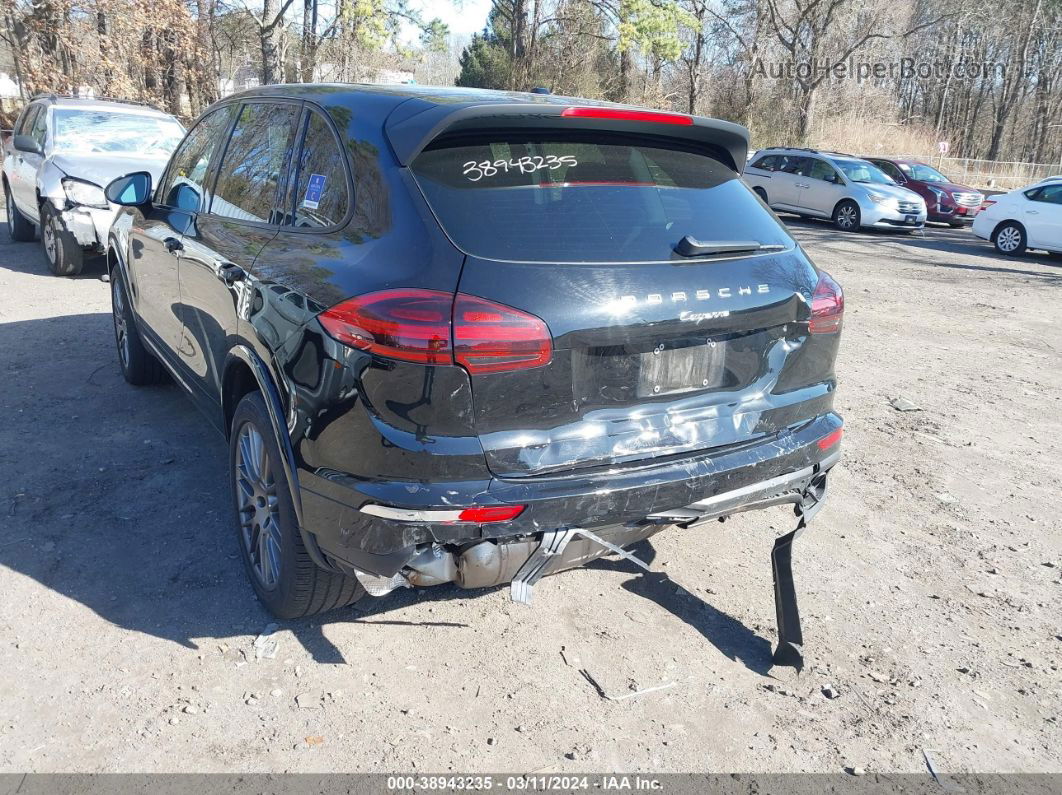 2018 Porsche Cayenne Platinum Edition Черный vin: WP1AA2A21JKA05063