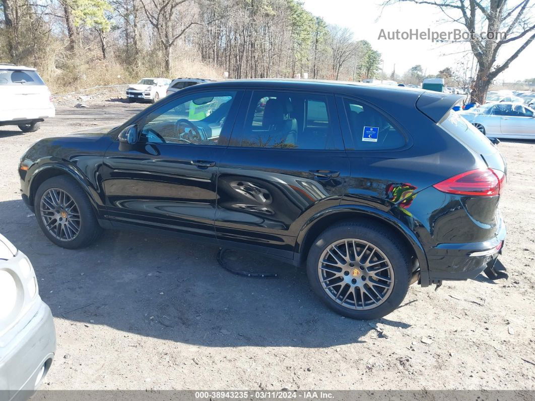 2018 Porsche Cayenne Platinum Edition Black vin: WP1AA2A21JKA05063