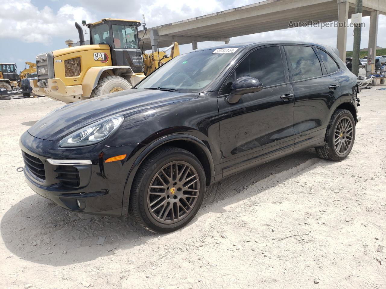 2018 Porsche Cayenne  Черный vin: WP1AA2A21JKA06732