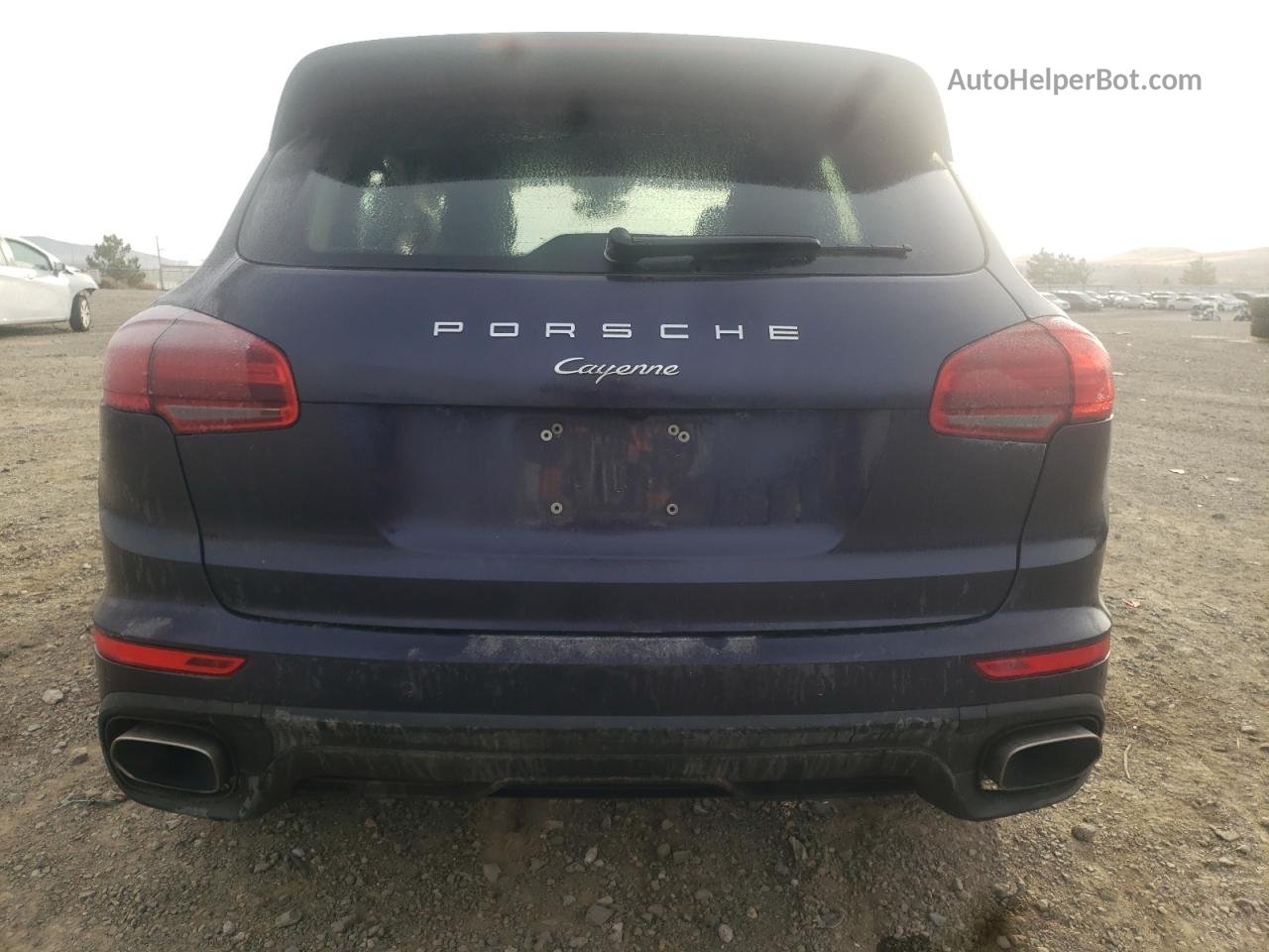 2018 Porsche Cayenne  Синий vin: WP1AA2A22JKA07419