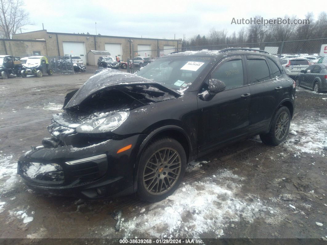 2018 Porsche Cayenne Platinum Edition Black vin: WP1AA2A23JKA00981