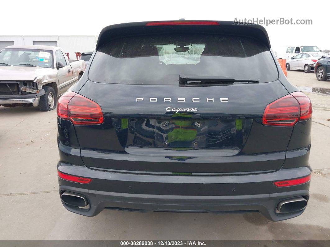 2018 Porsche Cayenne Platinum Edition Black vin: WP1AA2A23JKA03878