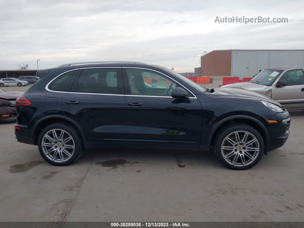 2018 Porsche Cayenne Platinum Edition Черный vin: WP1AA2A23JKA03878