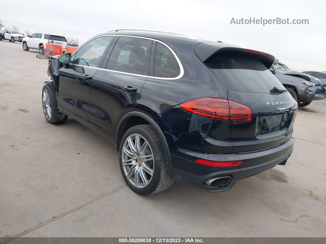 2018 Porsche Cayenne Platinum Edition Black vin: WP1AA2A23JKA03878