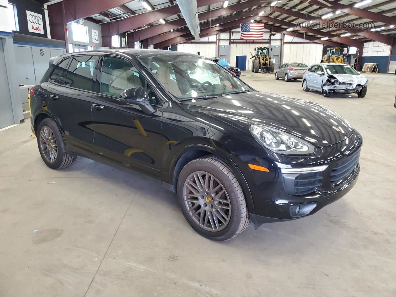 2018 Porsche Cayenne  Черный vin: WP1AA2A25JKA04708