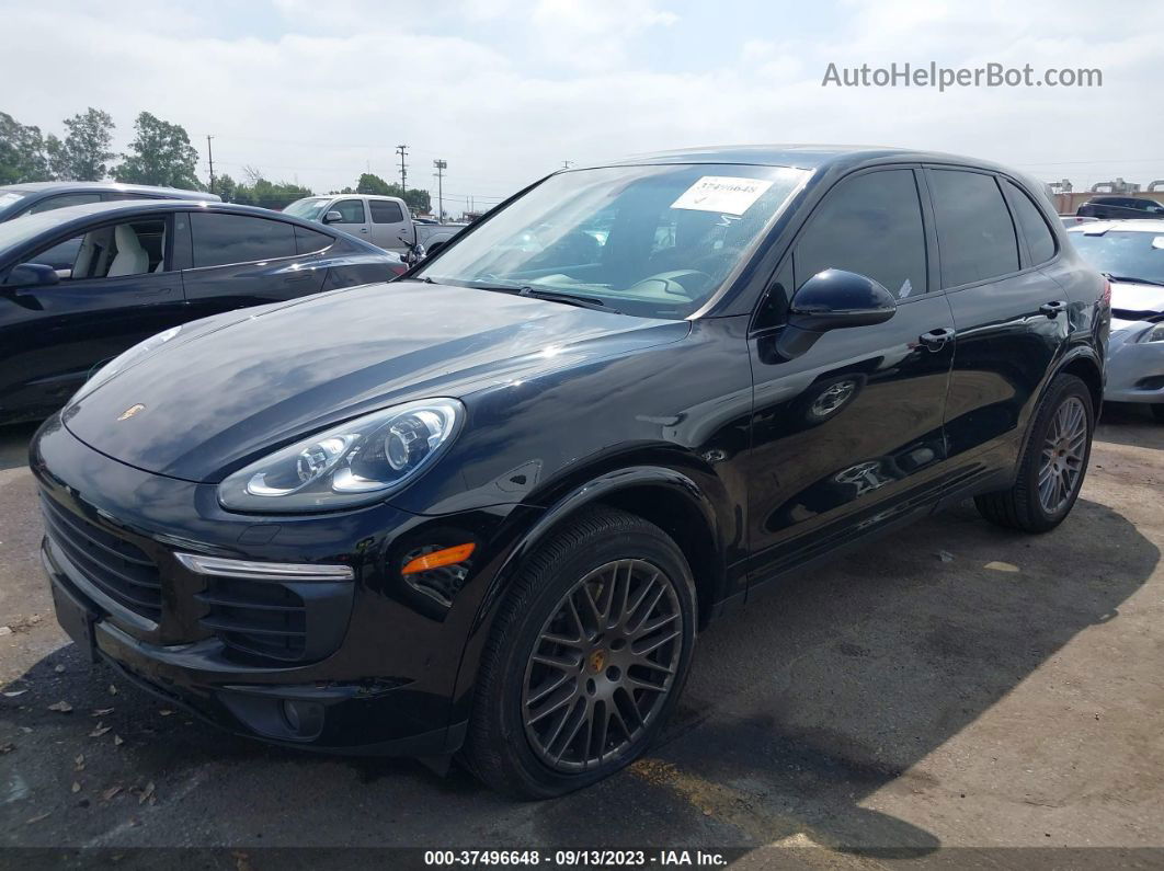 2018 Porsche Cayenne Platinum Edition Black vin: WP1AA2A26JKA02384