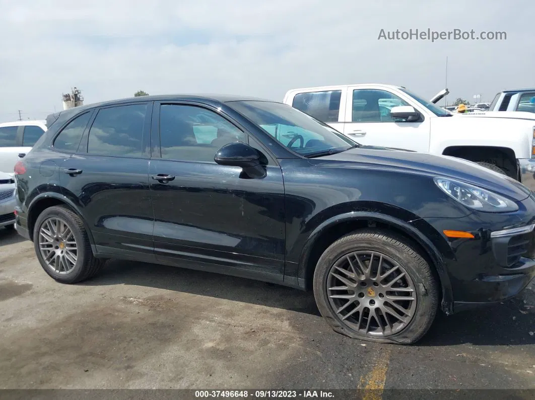 2018 Porsche Cayenne Platinum Edition Black vin: WP1AA2A26JKA02384