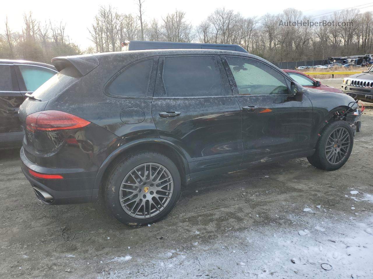 2018 Porsche Cayenne  Черный vin: WP1AA2A26JKA03079