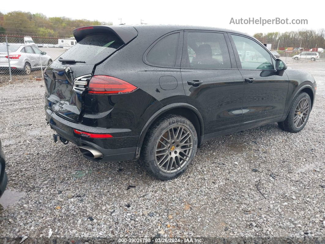 2018 Porsche Cayenne Platinum Edition Черный vin: WP1AA2A26JKA05138