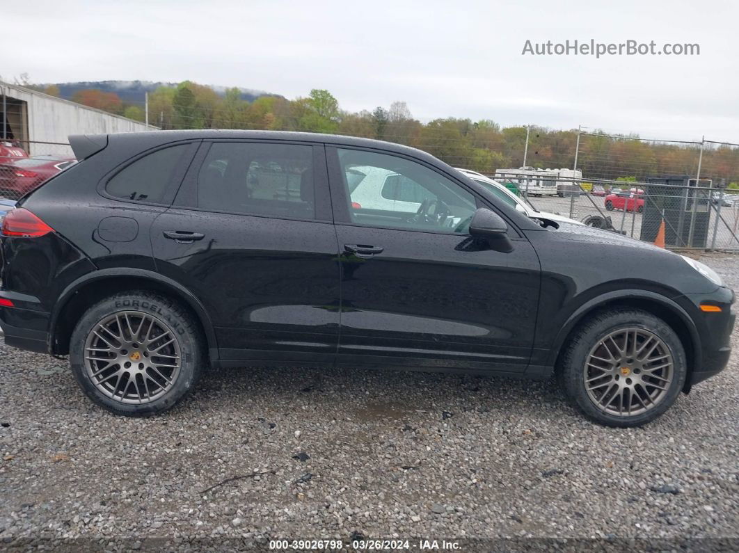 2018 Porsche Cayenne Platinum Edition Black vin: WP1AA2A26JKA05138