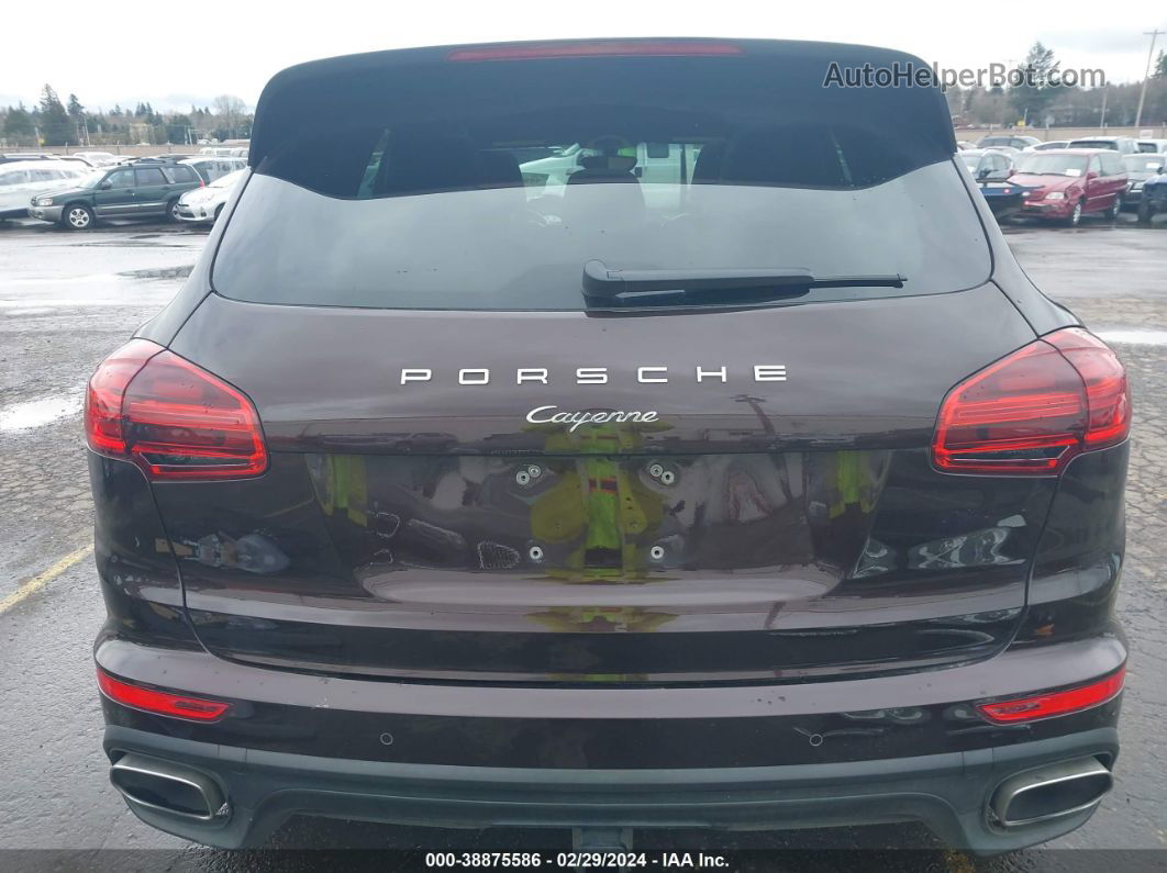 2018 Porsche Cayenne   Бордовый vin: WP1AA2A26JKA06368