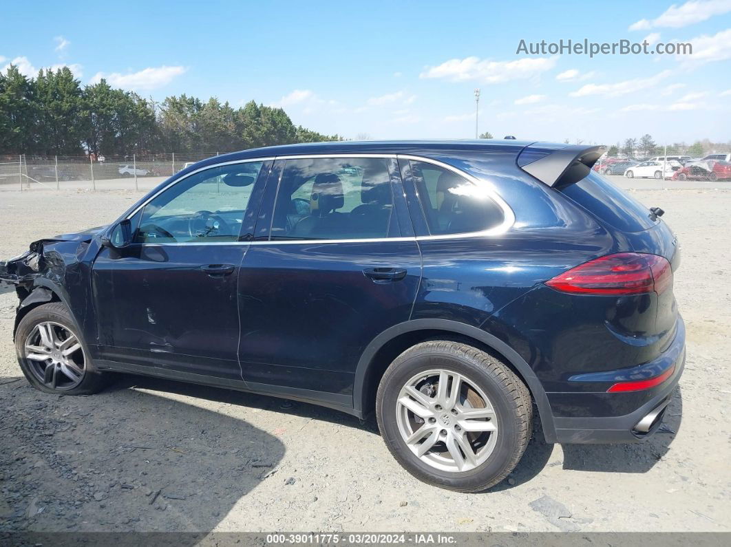 2018 Porsche Cayenne   Dark Blue vin: WP1AA2A26JKA07505