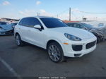 2018 Porsche Cayenne Platinum Edition White vin: WP1AA2A27JKA03009