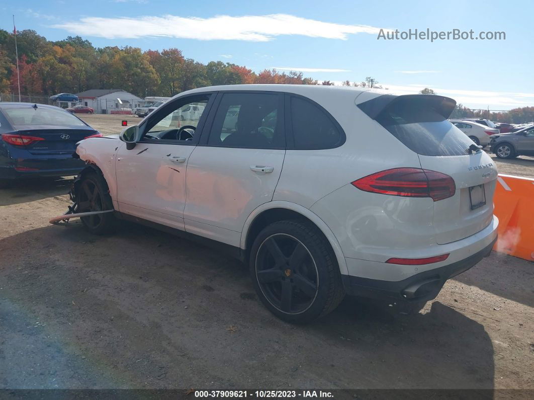 2018 Porsche Cayenne Platinum Edition White vin: WP1AA2A27JKA06329