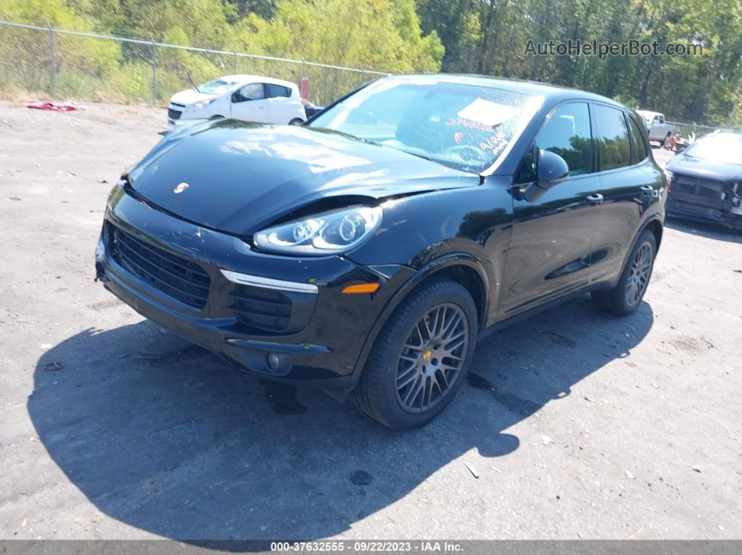 2018 Porsche Cayenne   Black vin: WP1AA2A27JKA07304