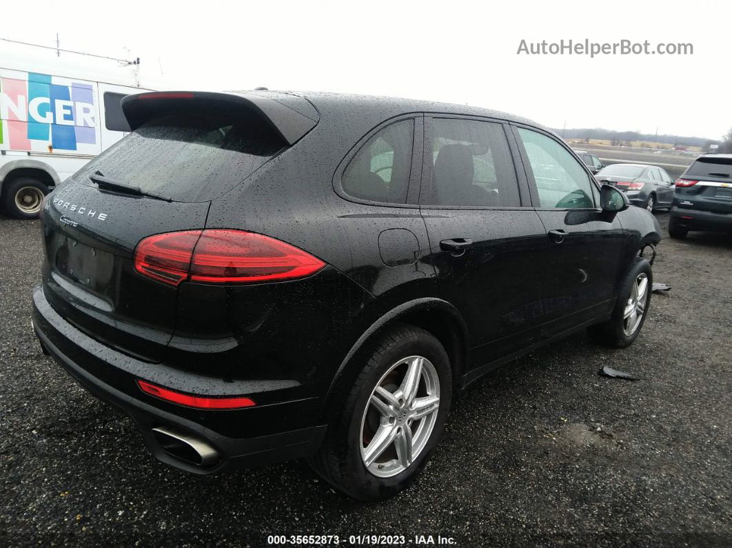 2018 Porsche Cayenne   Черный vin: WP1AA2A29JKA02430