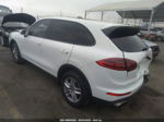 2018 Porsche Cayenne   White vin: WP1AA2A29JKA07093