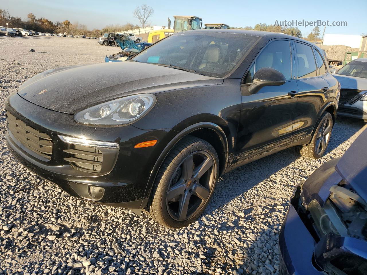 2018 Porsche Cayenne  Black vin: WP1AA2A2XJKA01836