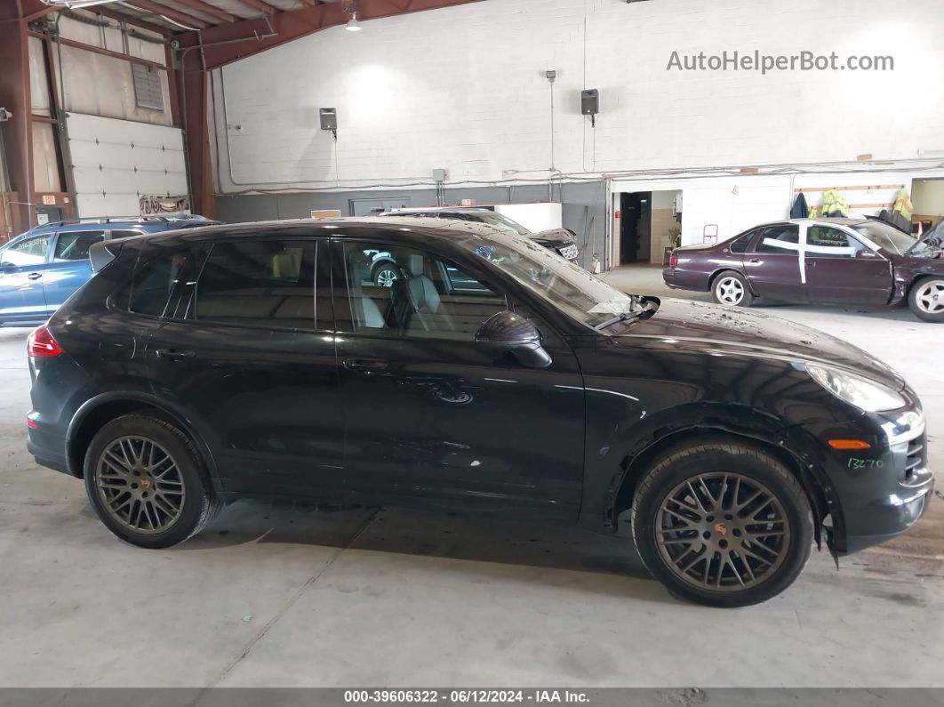 2018 Porsche Cayenne Platinum Edition Black vin: WP1AA2A2XJKA02534