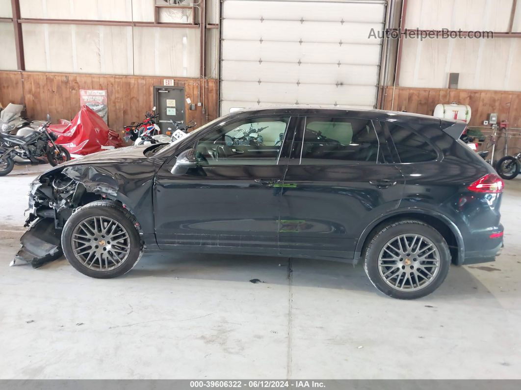 2018 Porsche Cayenne Platinum Edition Black vin: WP1AA2A2XJKA02534