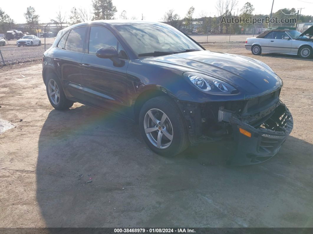 2018 Porsche Macan Sport Edition Синий vin: WP1AA2A50JLB02694