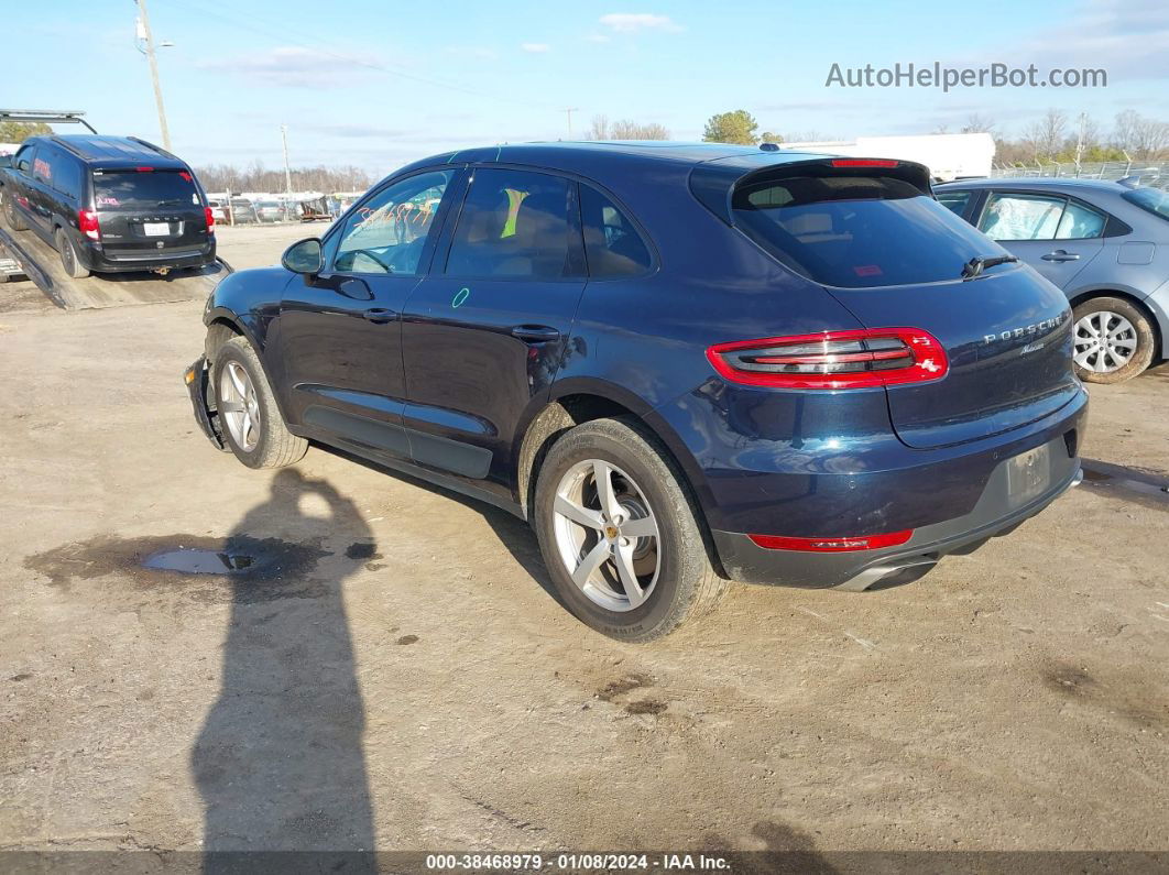 2018 Porsche Macan Sport Edition Blue vin: WP1AA2A50JLB02694