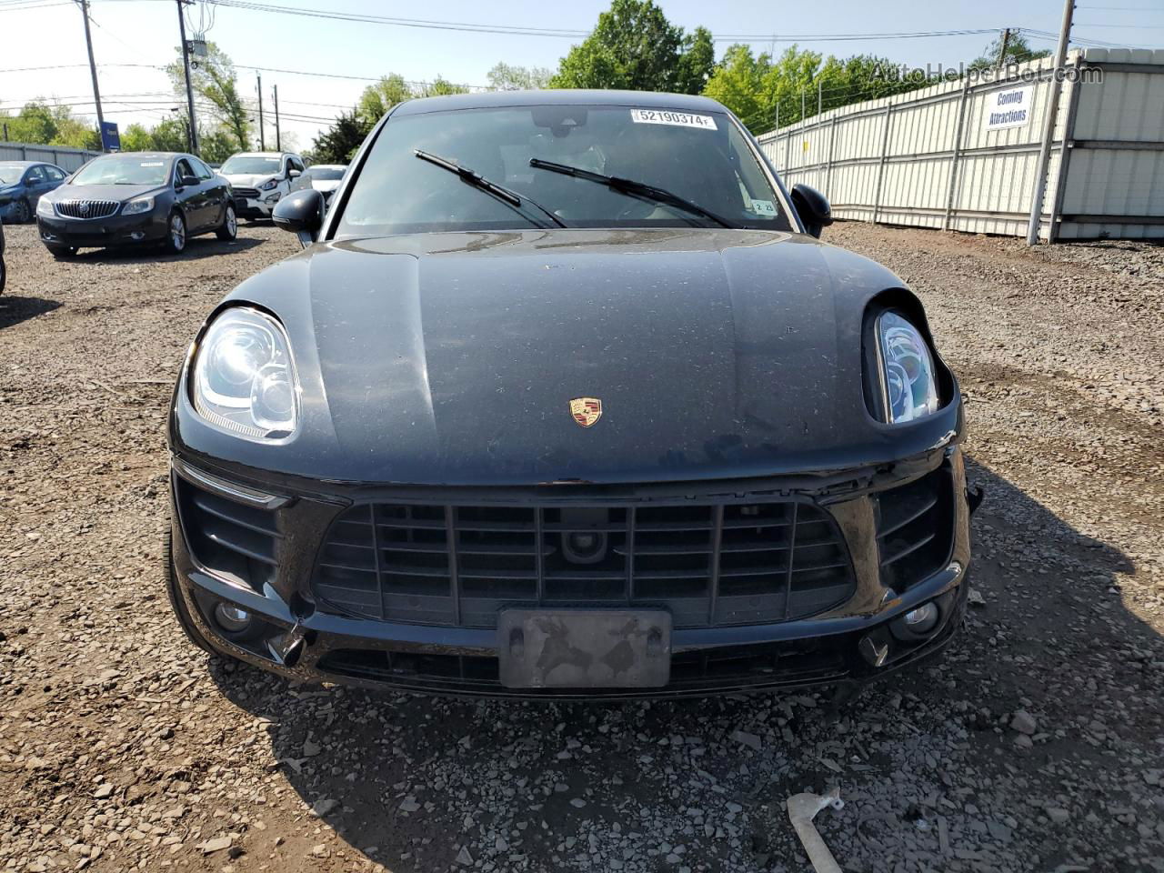 2018 Porsche Macan  Black vin: WP1AA2A50JLB04736