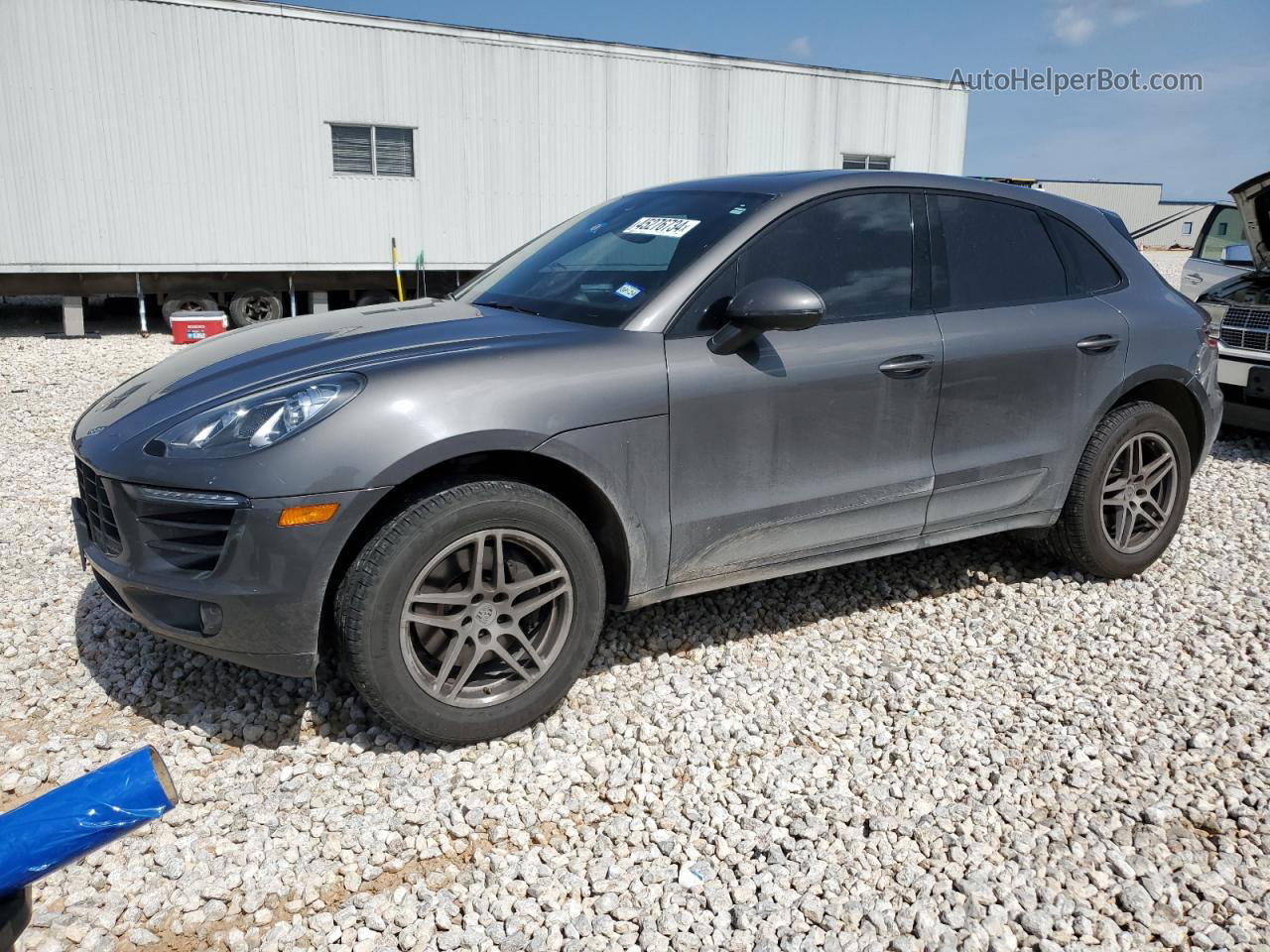 2018 Porsche Macan  Gray vin: WP1AA2A50JLB14795