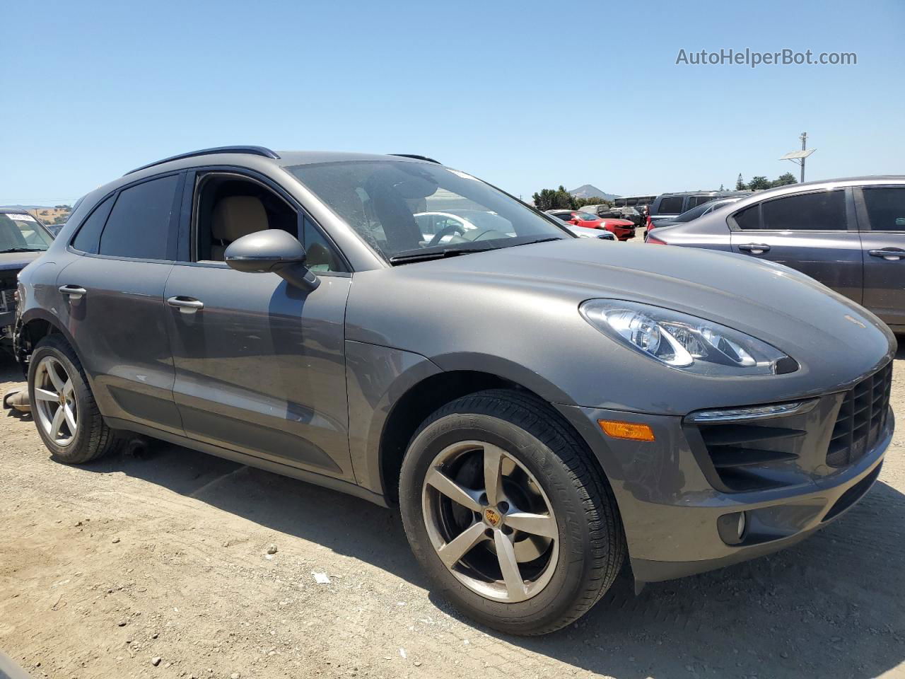 2018 Porsche Macan  Charcoal vin: WP1AA2A50JLB19284