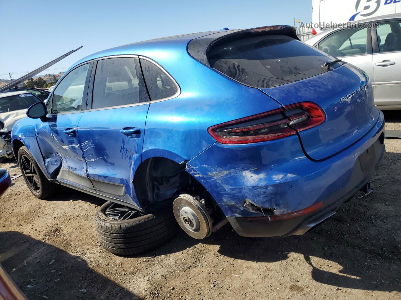 2017 Porsche Macan  Blue vin: WP1AA2A51HLB02214