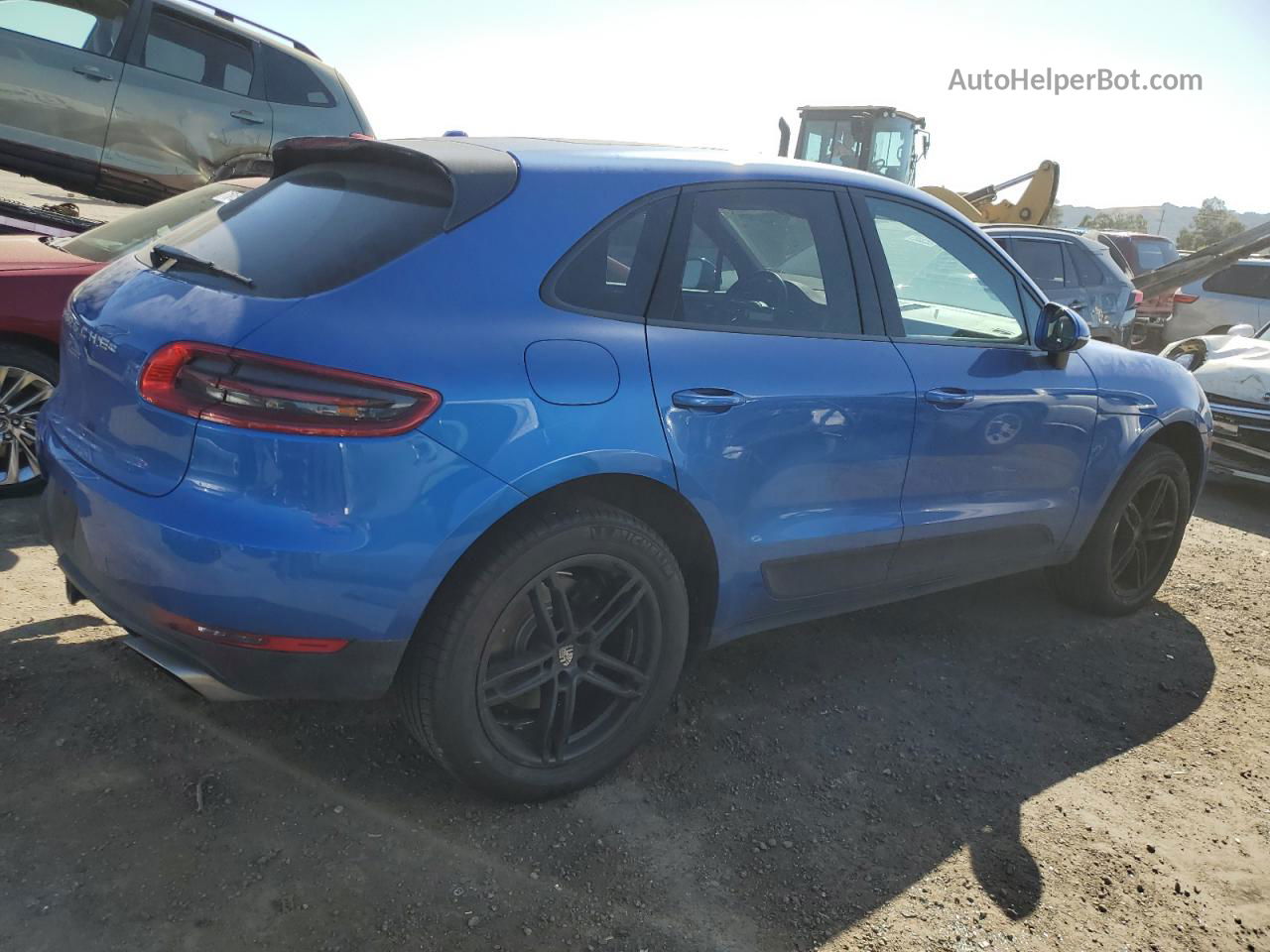 2017 Porsche Macan  Blue vin: WP1AA2A51HLB02214