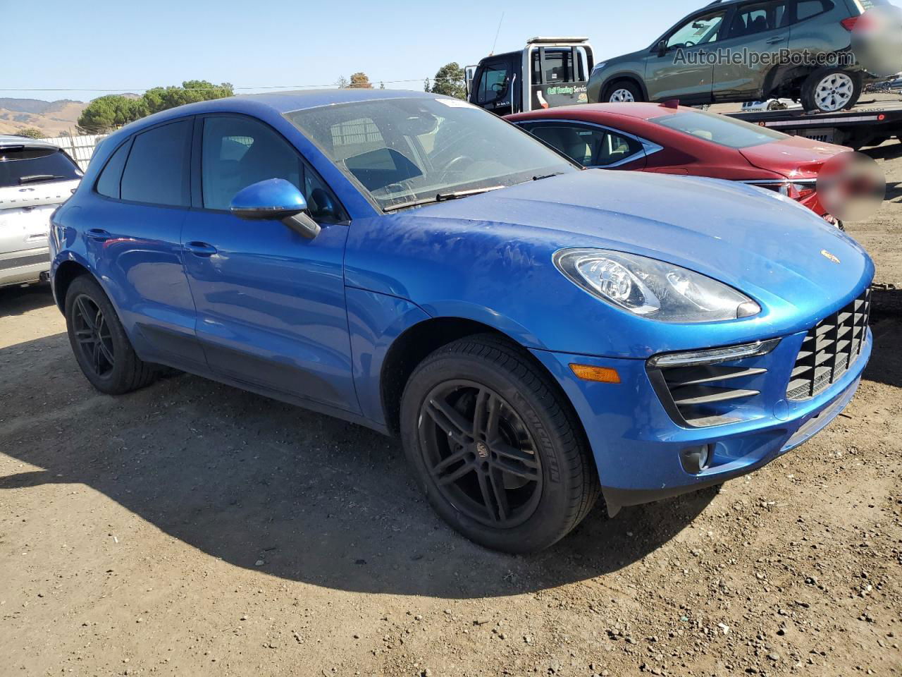 2017 Porsche Macan  Blue vin: WP1AA2A51HLB02214