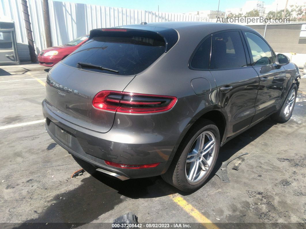 2018 Porsche Macan   Gray vin: WP1AA2A51JLB25255