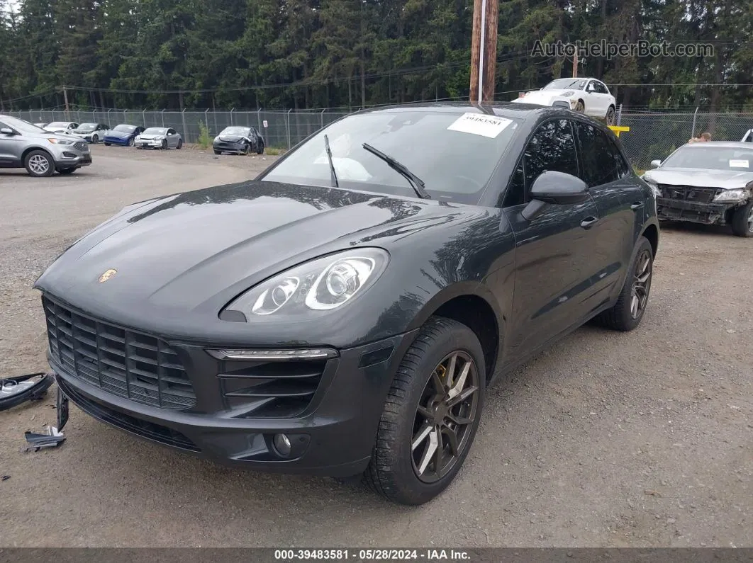 2017 Porsche Macan   Gray vin: WP1AA2A52HLB01380