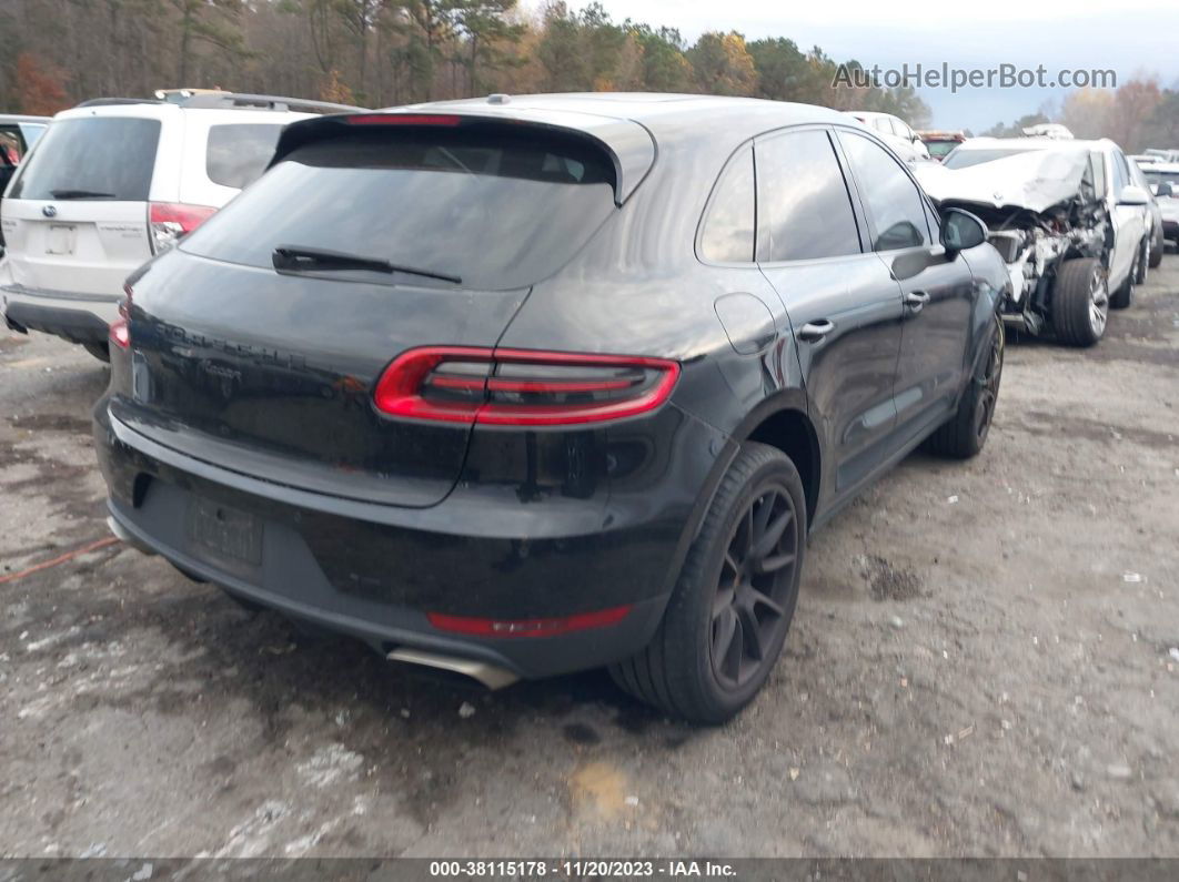 2017 Porsche Macan Черный vin: WP1AA2A52HLB80467