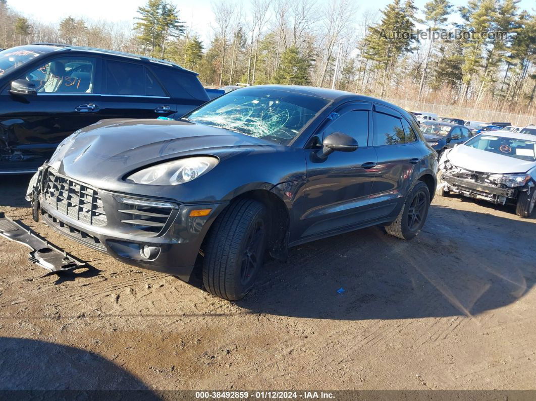 2018 Porsche Macan Черный vin: WP1AA2A52JLB00610