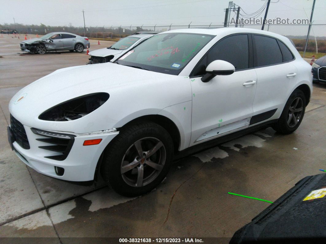 2018 Porsche Macan Base (pdk) White vin: WP1AA2A52JLB22140