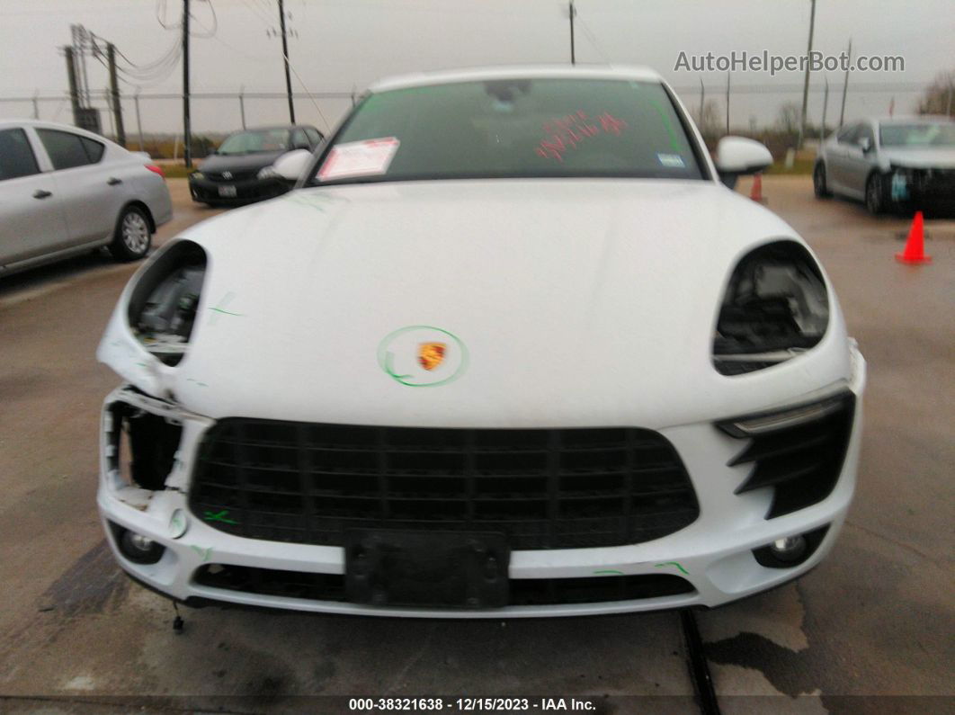 2018 Porsche Macan Base (pdk) White vin: WP1AA2A52JLB22140