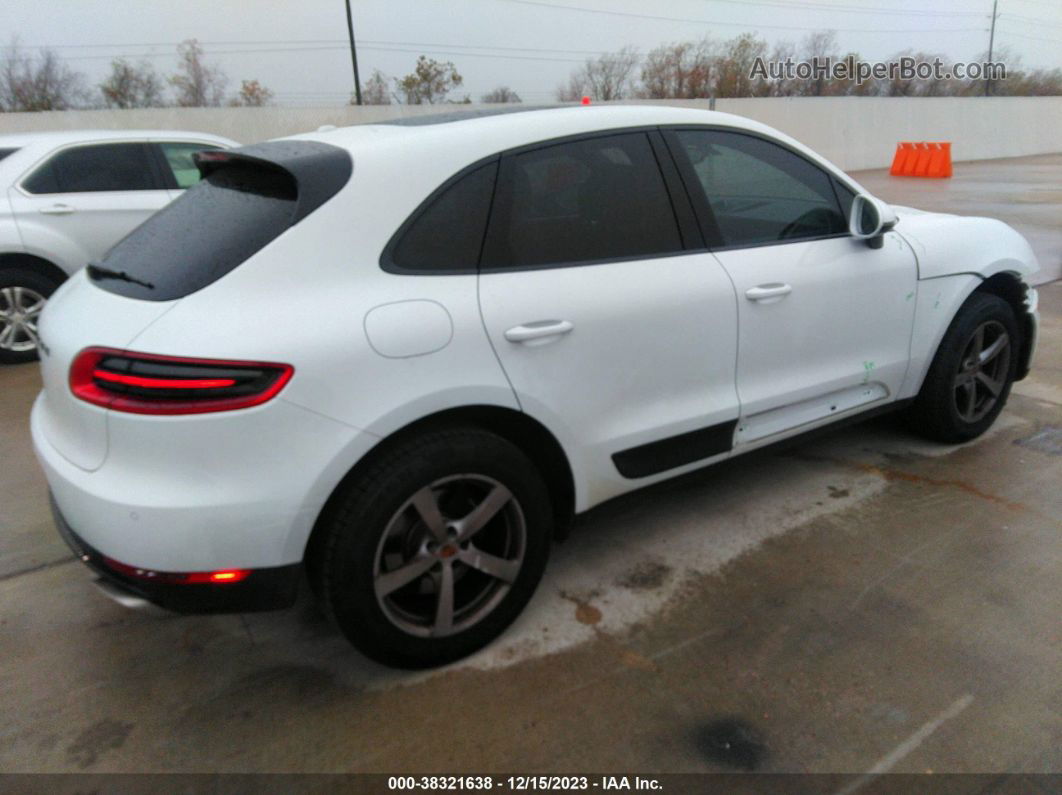 2018 Porsche Macan Base (pdk) White vin: WP1AA2A52JLB22140