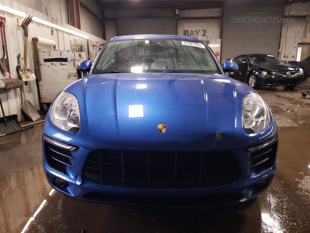 2017 Porsche Macan  Blue vin: WP1AA2A53HLB01842