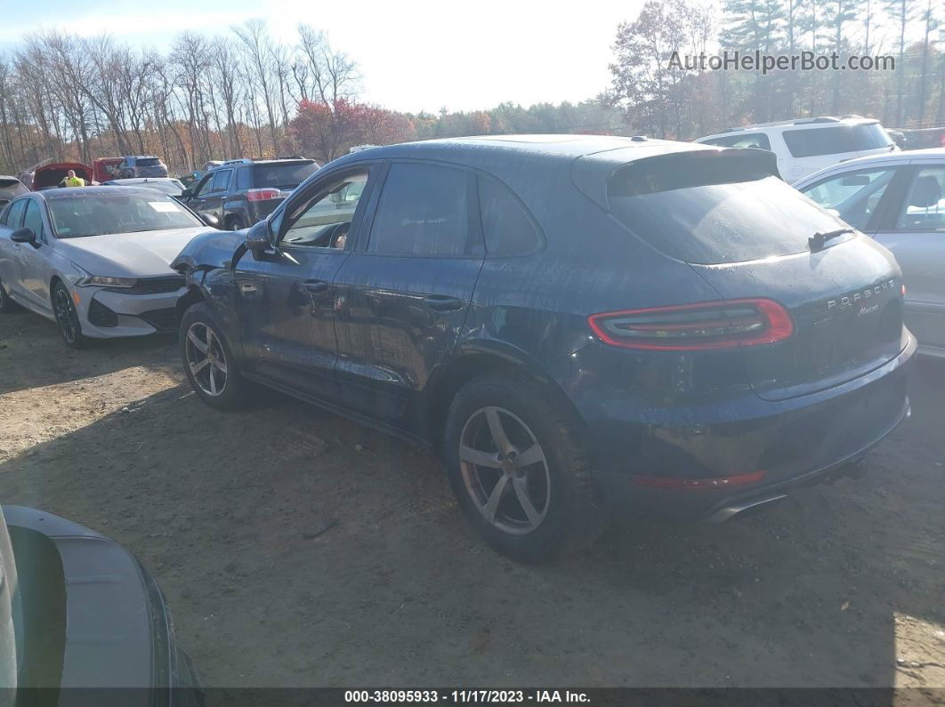 2017 Porsche Macan Blue vin: WP1AA2A53HLB03297