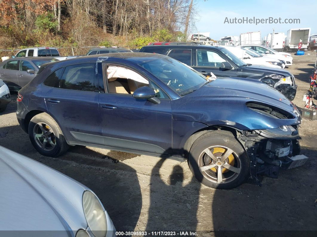 2017 Porsche Macan Blue vin: WP1AA2A53HLB03297