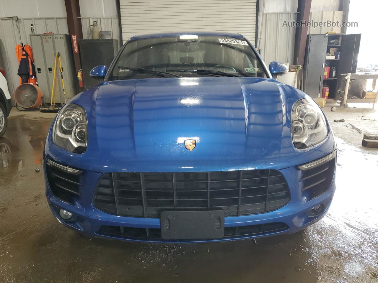 2018 Porsche Macan  Blue vin: WP1AA2A53JLB21790