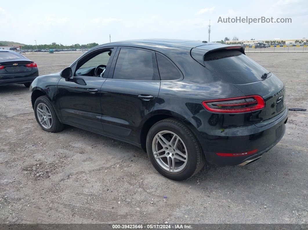 2017 Porsche Macan Black vin: WP1AA2A54HLB00019