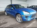 2017 Porsche Macan   Blue vin: WP1AA2A54HLB01400