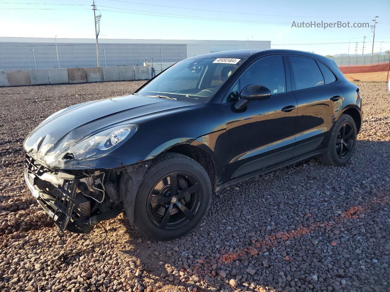 2018 Porsche Macan  Black vin: WP1AA2A54JLB04609