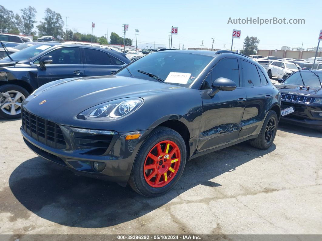 2018 Porsche Macan Серый vin: WP1AA2A54JLB18039