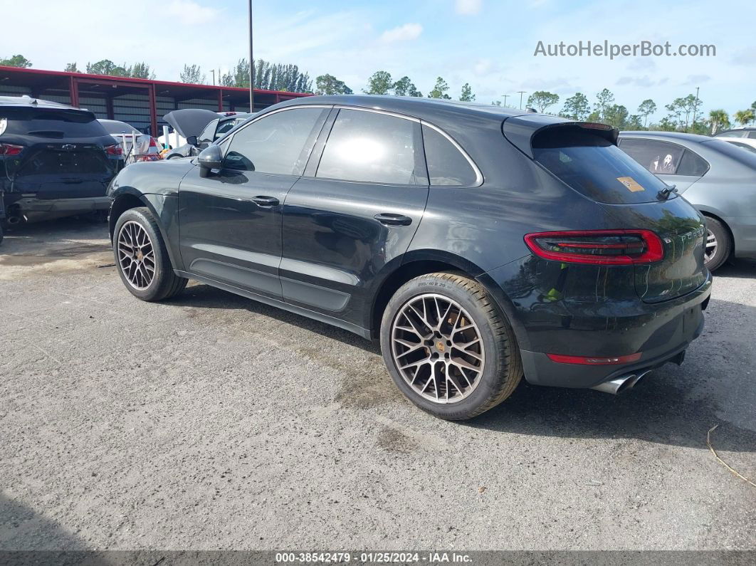 2018 Porsche Macan Sport Edition Черный vin: WP1AA2A54JLB19174